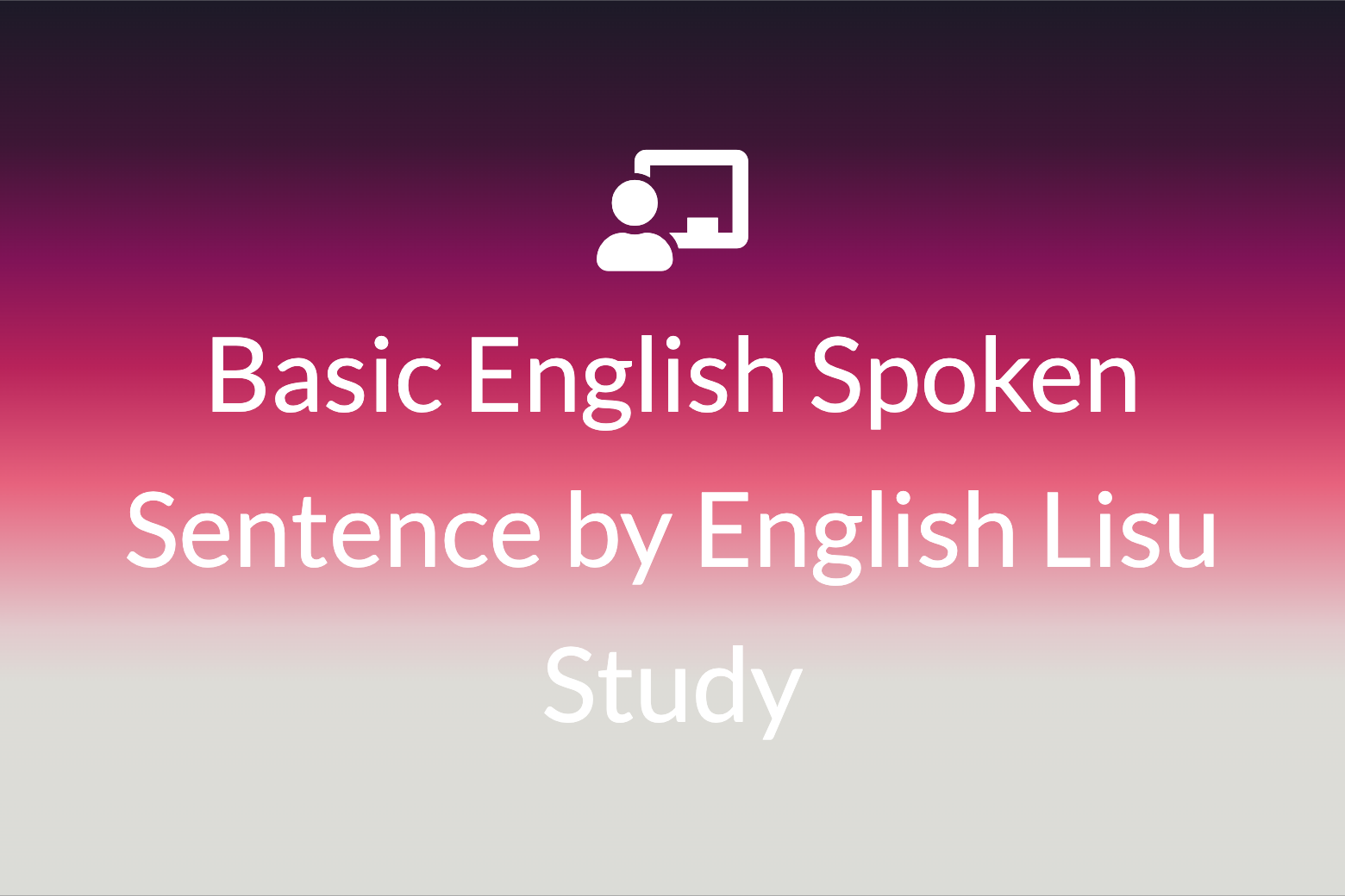 Welcome to 'Basic English Spoken Sentences by English Lisu'! With a focus on practical communication, this content aims to equip you with essential English phrases and sentences that will help you navigate everyday conversations with ease. Join us as we explore the beauty of language and culture, bridging the gap between Lisu and English in an accessible and engaging way.